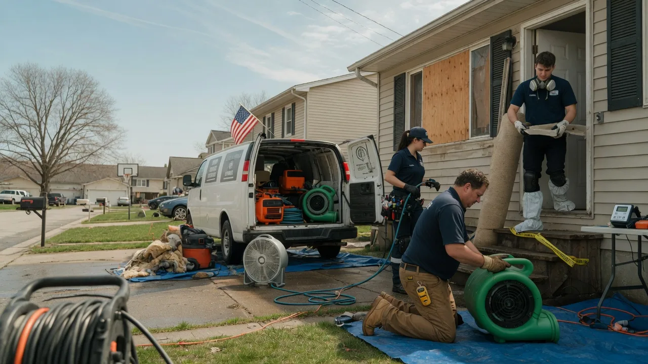Water Damage Restoration in Claudville, VA near me